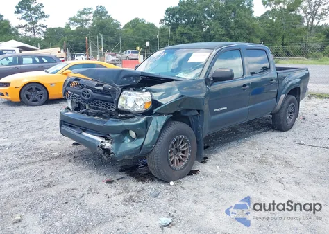 2011 Toyota Tacoma Double Cab from USA, damaged, VIN 3TMLU4EN6BM068798